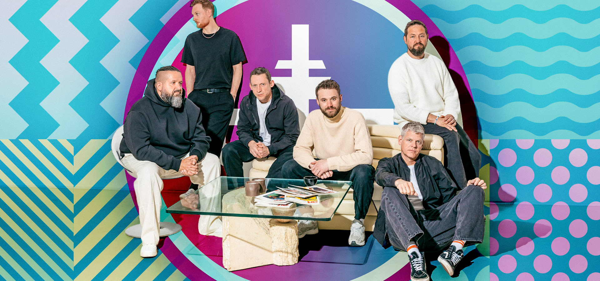 StadtRand, v.l.n.r: Christoph Zimmermann, Tim Dönges, Tommy Mesenholl, Roman Lob, Marco Lehnertz und Peter Geschwandtner